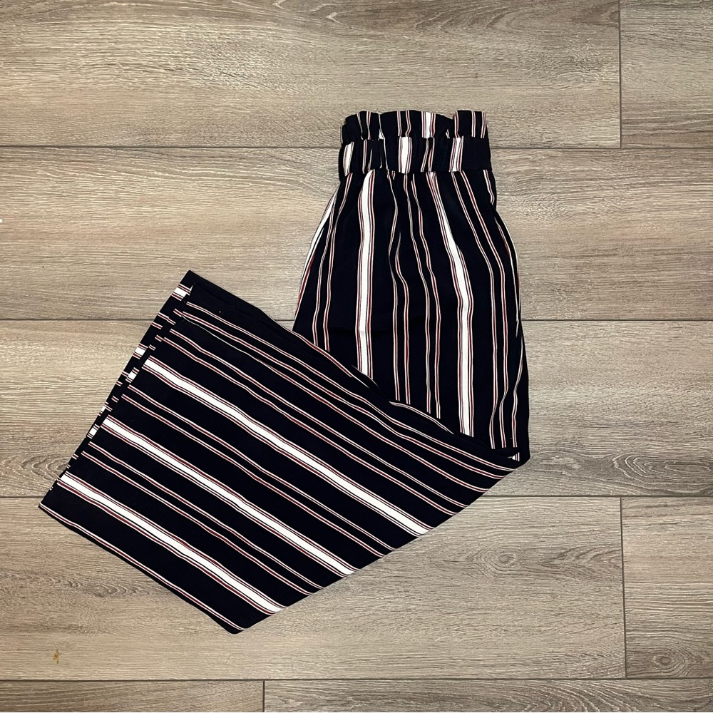Zara stripped flowy pants